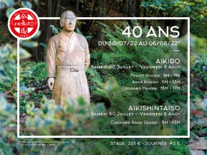 Stage des 40 ans